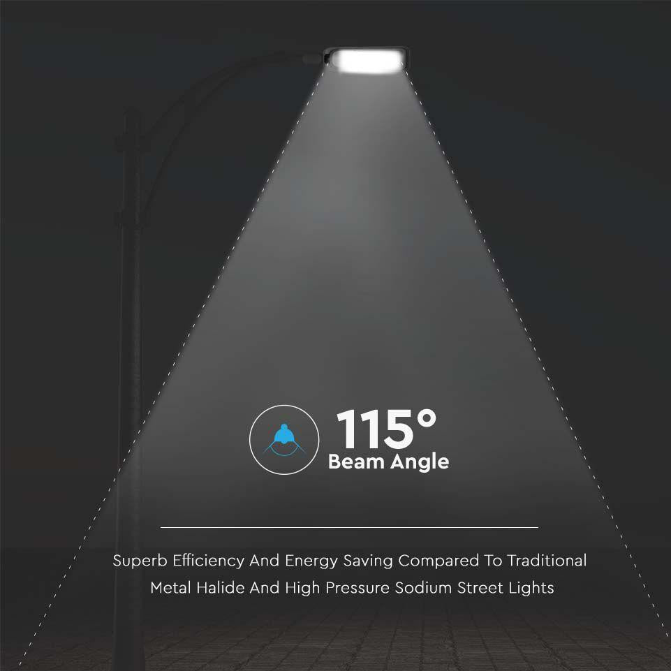 30W LED ARMATURA STRADALE CON ADATTORE PALO 4000K