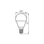 LAMPADINA LED IQ-LED G45E14 5,9W-CW - KANLUX