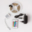 KIT STRISCE LED 7.2W/M 60LED/M RGB IP20 BOBINA DA 5MT