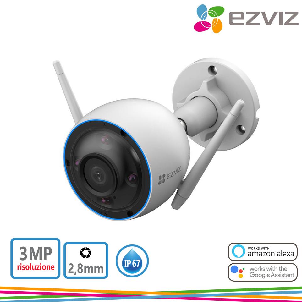 TELECAMERA 2K 3MP IP67 WI-FI IA COLOR-NIGHT 2WAY AUDIO