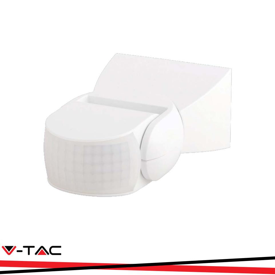 600W INFRARED MOTION SENSOR 180 D - WHITE BODY IP65