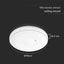 1000W MICROWAVE MOTION SENSOR 360 D - WHITE BODY