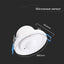 300W MICROWAVE MOTION SENSOR 360 D - WHITE BODY