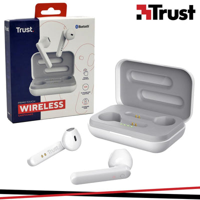 PRIMO TOUCH CUFFIE RAFFINATE SENZA FILI BLUETOOTH BIANCO