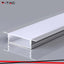 PROFILO IN ALLUMINIO  COLORE SILVER PER STRIP 2000*30*10MM