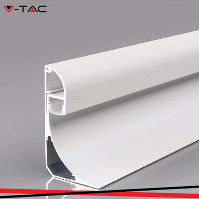 PROFILO IN ALLUMINIO  COLORE SILVER PER STRIP 2000*60*36MM