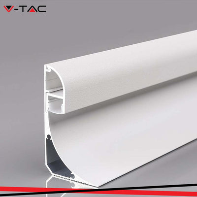 PROFILO IN ALLUMINIO  COLORE SILVER PER STRIP 2000*60*36MM