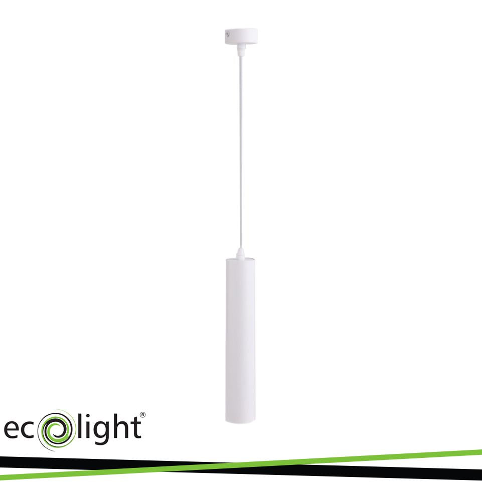 PENDENTE GU10 BIANCO IP20 55X300MM