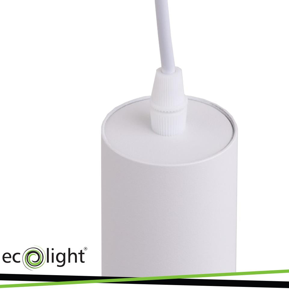 PENDENTE GU10 BIANCO IP20 55X300MM