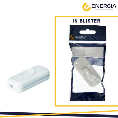 INTERRUTTORE A BILANCERE UNIPOLARE BIANCO