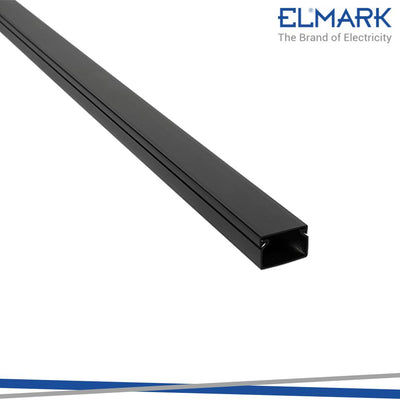 CANALINA PVC 2MT 25X16 BLACK