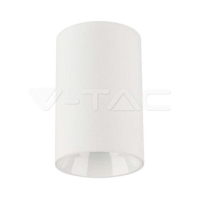 GU10 PORTAFARETTO  FITTING ROTONDO CORPO BIANCO