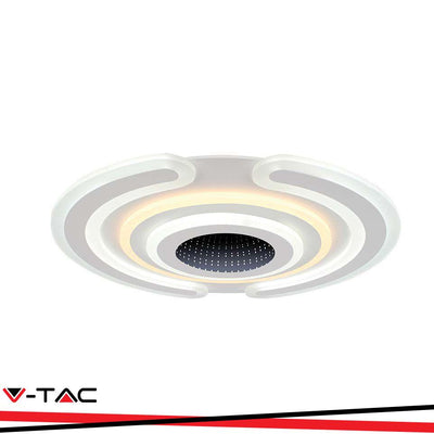 95W PLAFONIERA DI DESIGN SMART 3000K+6000K DIMMERABILE, TELECOMANDO