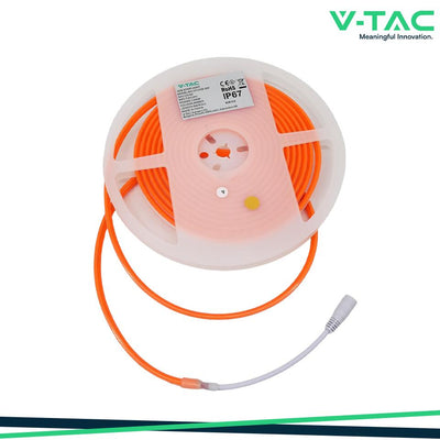 LED COB STRISCIA 320 LED 10W/M. AMBER IP67 24V