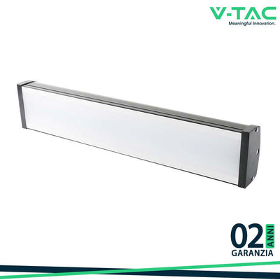 LED  SOSPENSIONE INDUSTRIALE LINEARE 100W ALU 4000K