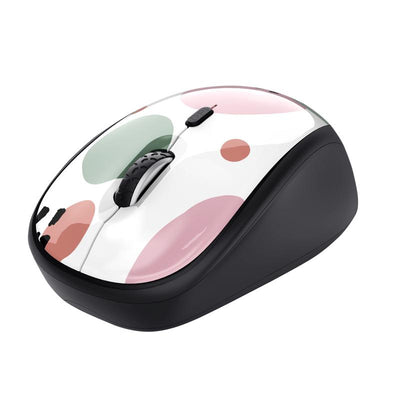 YVI WIRELESS MOUSE PINK CIRCLE