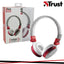 FYBER HEADPHONES GREY-RED