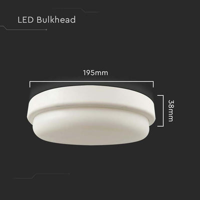 18W LED PLAFONIERA ROTONDA  6500K