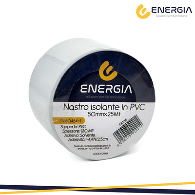 NASTRO ISOLANTE BIANCO 50MMX25MT