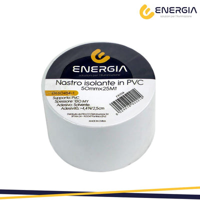 NASTRO ISOLANTE BIANCO 50MMX25MT