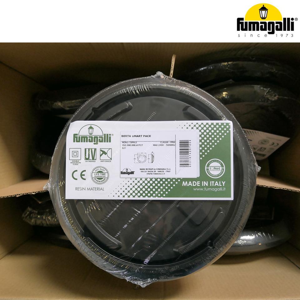 BERTA SMART PACK NERO OPALE E27