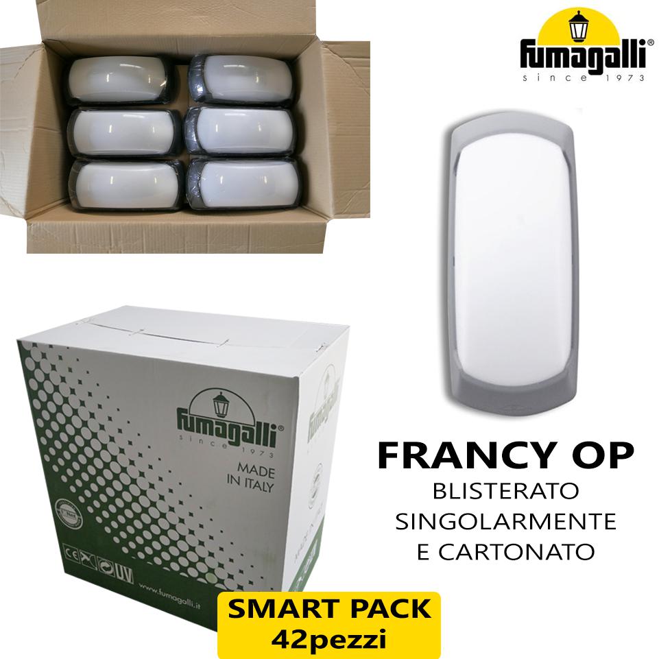 FRANCY OP SMART PACK GRIGIO OPALE E27
