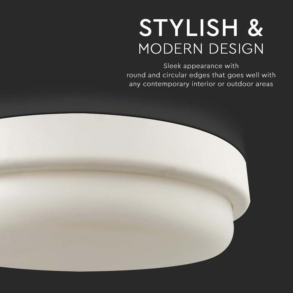 18W  LED DOMELIGHT BULKHEAD 4000K