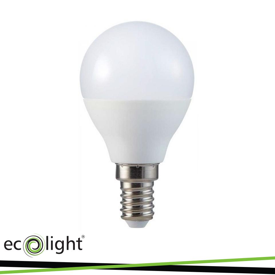 LAMPADINA P45 E14 3W 6500K 270LM