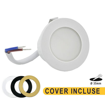 SPOTLIGHT BIANCO 3W 6000K IP65 270LM