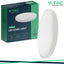 18W LED PLAFONIERA ROTONDA CORNICE BIANCA 4000K IP44