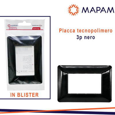 PLACCA 8003-02 NERA 3P MTX T3  JOY IN BLISTER