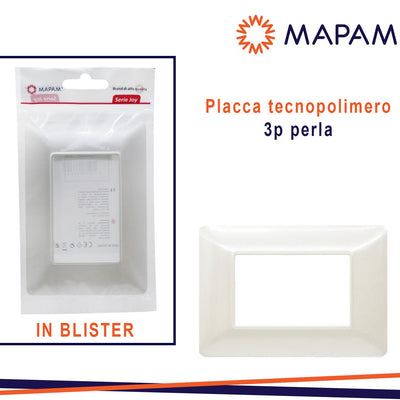 PLACCA 8003-13 3P PERLA SIMIL-MTX T3 JOY IN BLISTER