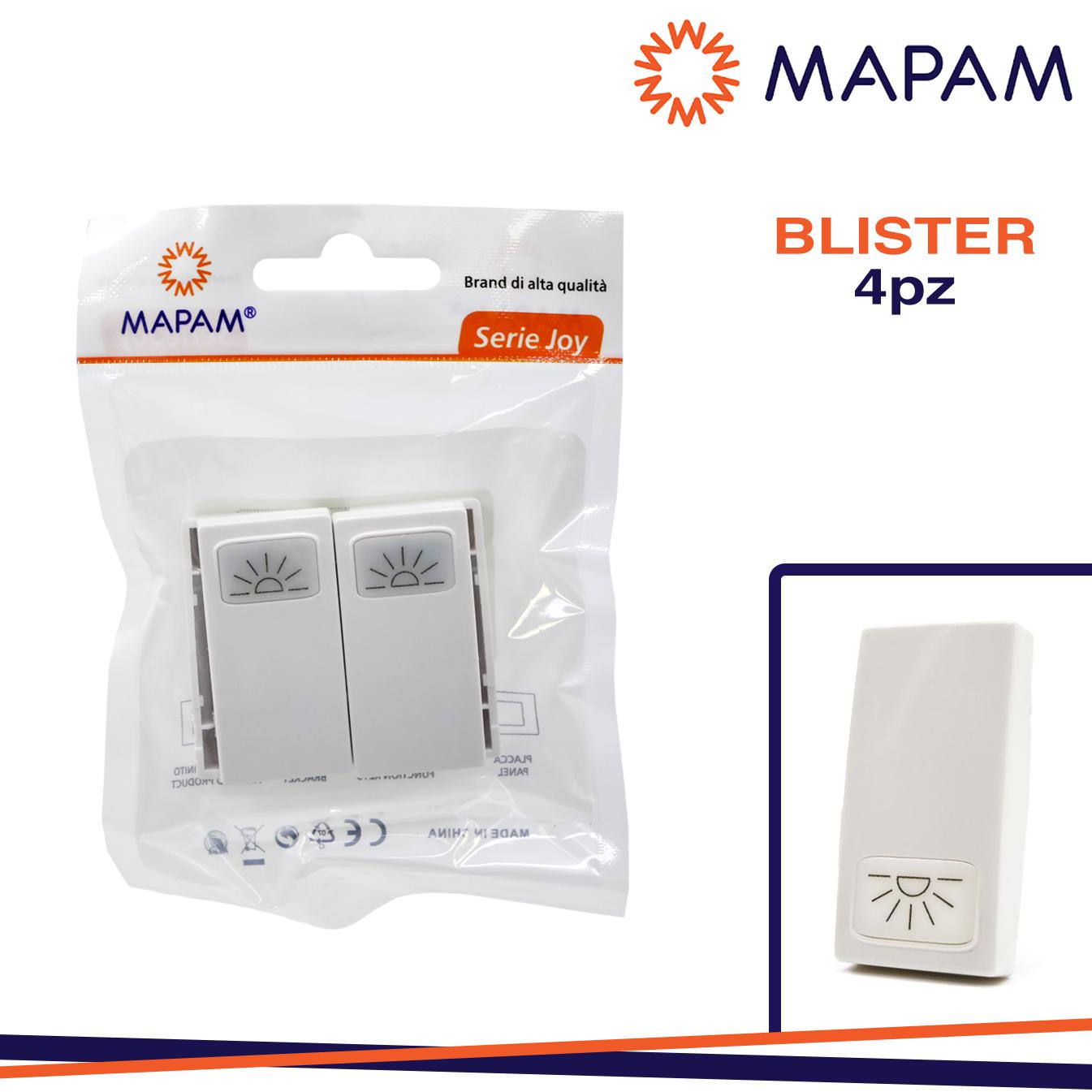 COVER PULSANTE LUCE 571/MTX T3 JOY IN BLISTER