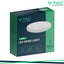 36W LED PLAFONIERA ROTONDA CORNICE BIANCA 4000K IP44