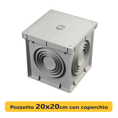 POZZETTO 20X20 CM C/COPERCHIO