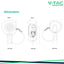 7,4KW EV CHARGER SINGLE PHASE  230V 3M CABLE MID METER IP65