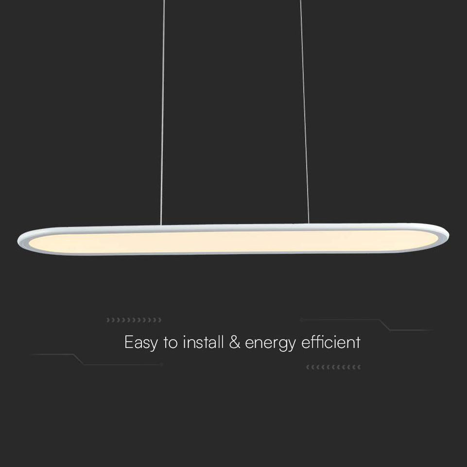 LED HANGING LAMP (80*100CM)  3000K WHITE BODY