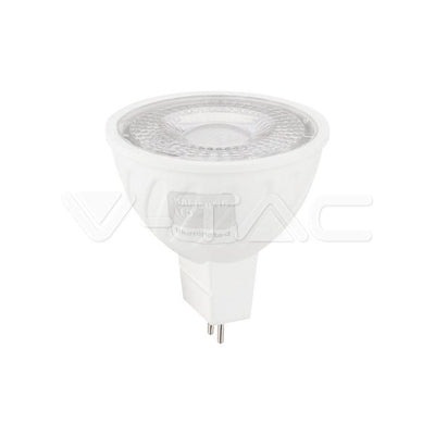 LED LAMPADA SAMSUNG CHIP GU5.3 6W MR16 RIPLE PLASTICA 38   6500K