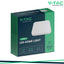 48W LED PLAFONIERA QUADRATA CORNICE BIANCA 6500K IP44