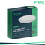 24W LED PLAFONIERA ROTONDA MICROWAVE SENSOR CORNICE BIANCA 4000K IP44
