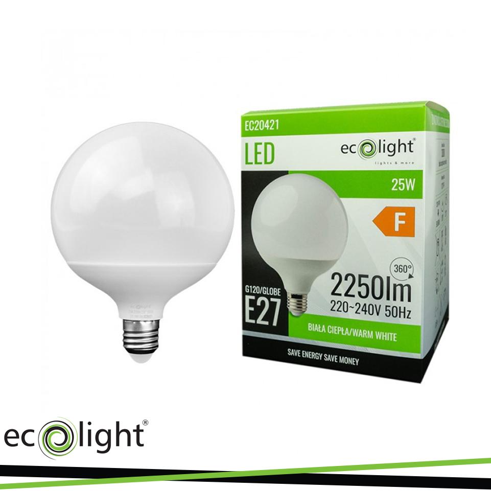 GLOBO E27 G120 25W 3000K 2250LM