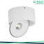 28W FARETTO LED COB DA INCASSO ROTONDO  3 IN 1 CORPO BIANCO