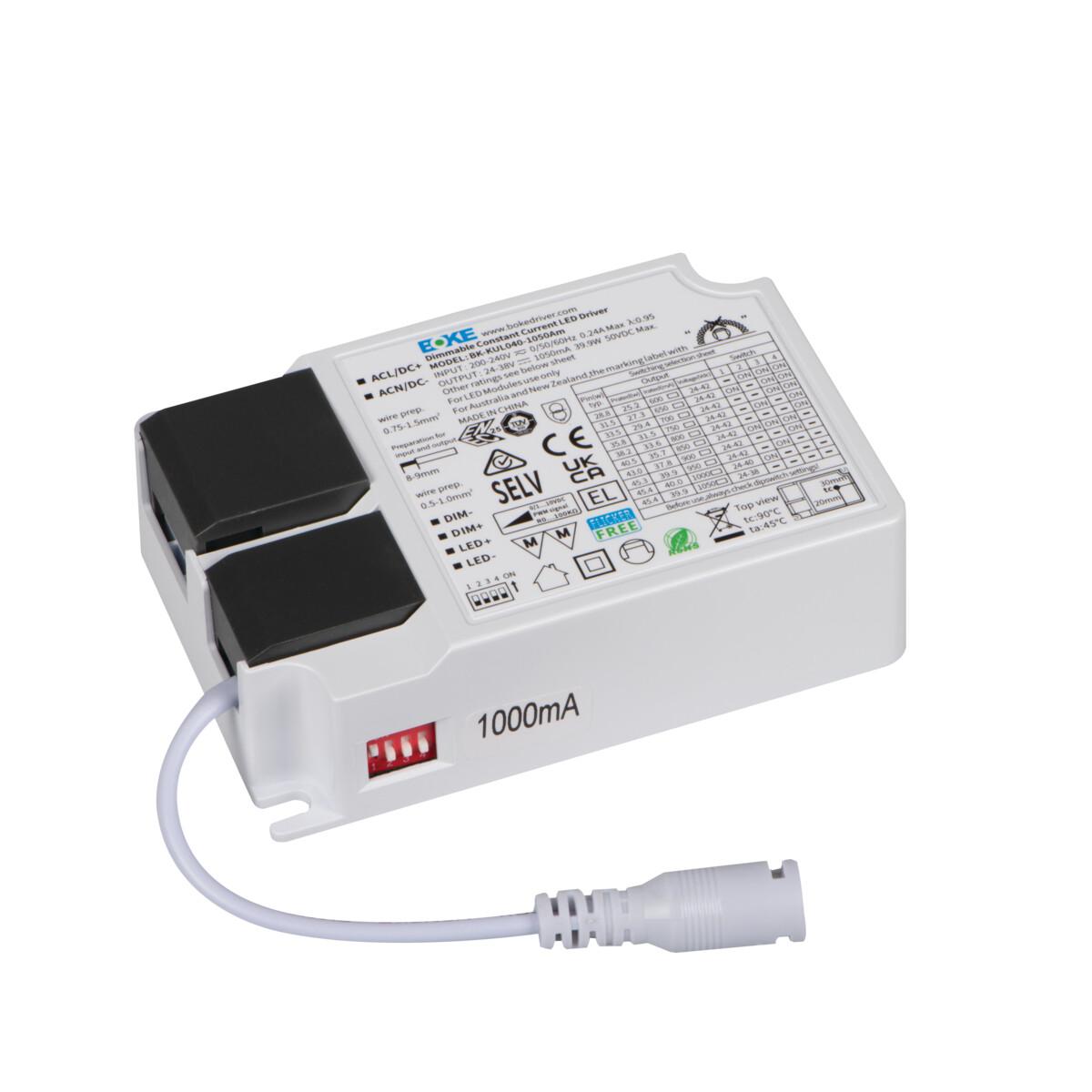 ALIMENTATORE LED BLINGO DRV40W1-10V BK - KANLUX