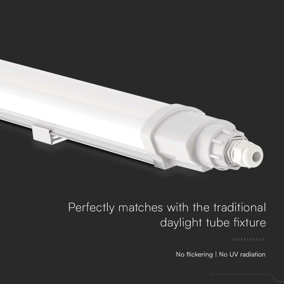 LED PLAFONIERA IMPERMEABILE L-SERIES 600MM 18W 4000K COLLEGABILE