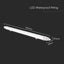 LED PLAFONIERA IMPERMEABILE L-SERIES 600MM 18W 6500K COLLEGABILE