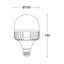 LAMPADINA LED E27 HIGHPOWER    30W CCT 3000/4000K