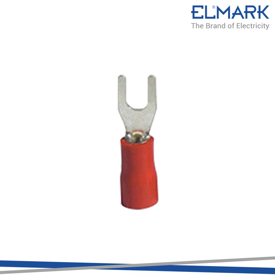 TERMINALI A FORCELLA ISOLATI BLISTER SVS 1.25-5 RED 100PZ