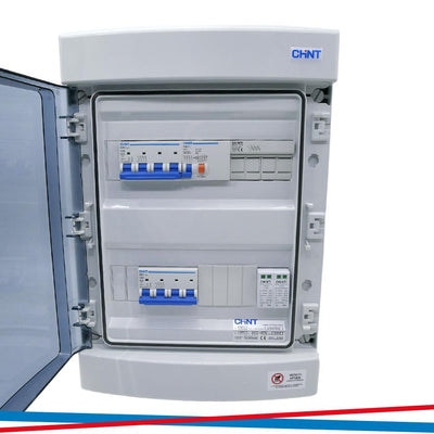 QUADRO 10KW AC TRIFASE C25 + SPD