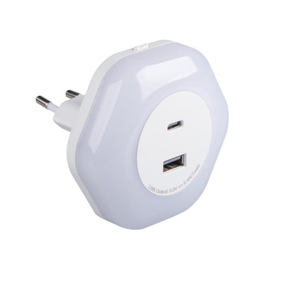 LAMPADA A LED PLUG-IN BOLA LED 2XUSB WW W - KANLUX