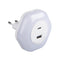 LAMPADA A LED PLUG-IN BOLA LED 2XUSB WW W - KANLUX
